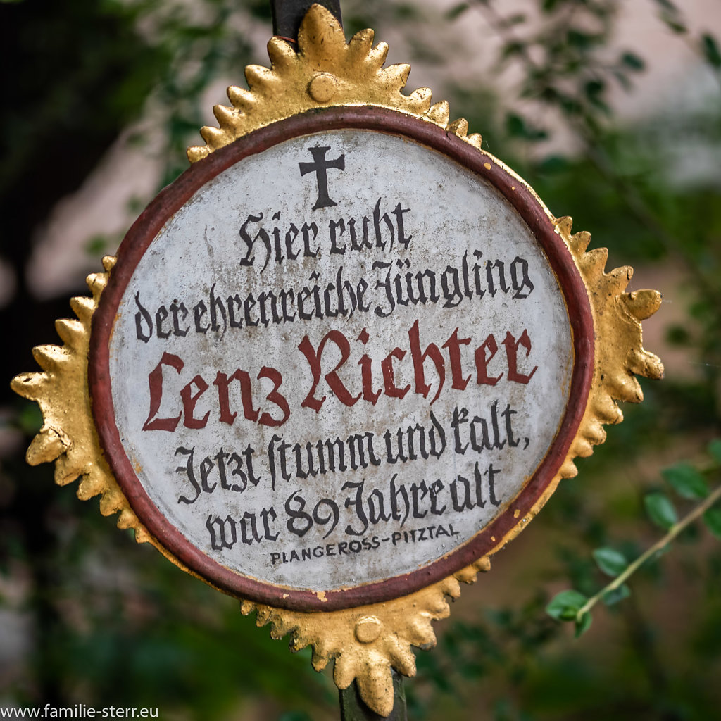 Museumsfriedhof Kramsach / Tirol