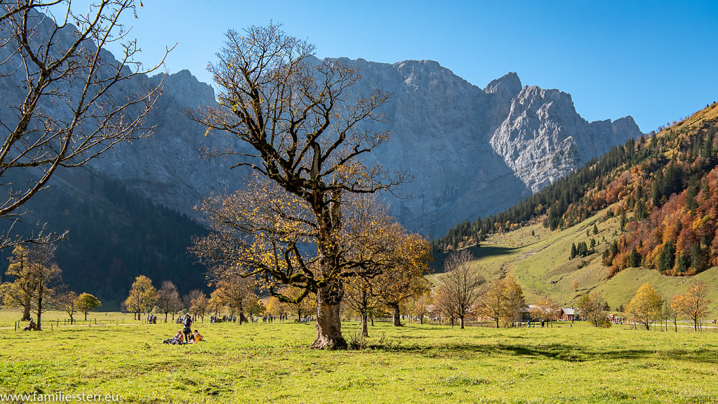 Herbst im Großen Ahornboden