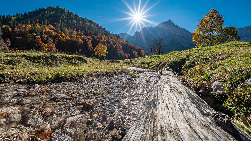 Herbst im Großen Ahornboden