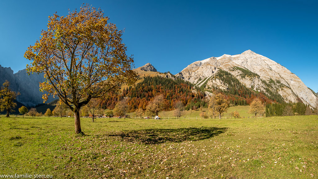 Herbst im Großen Ahornboden