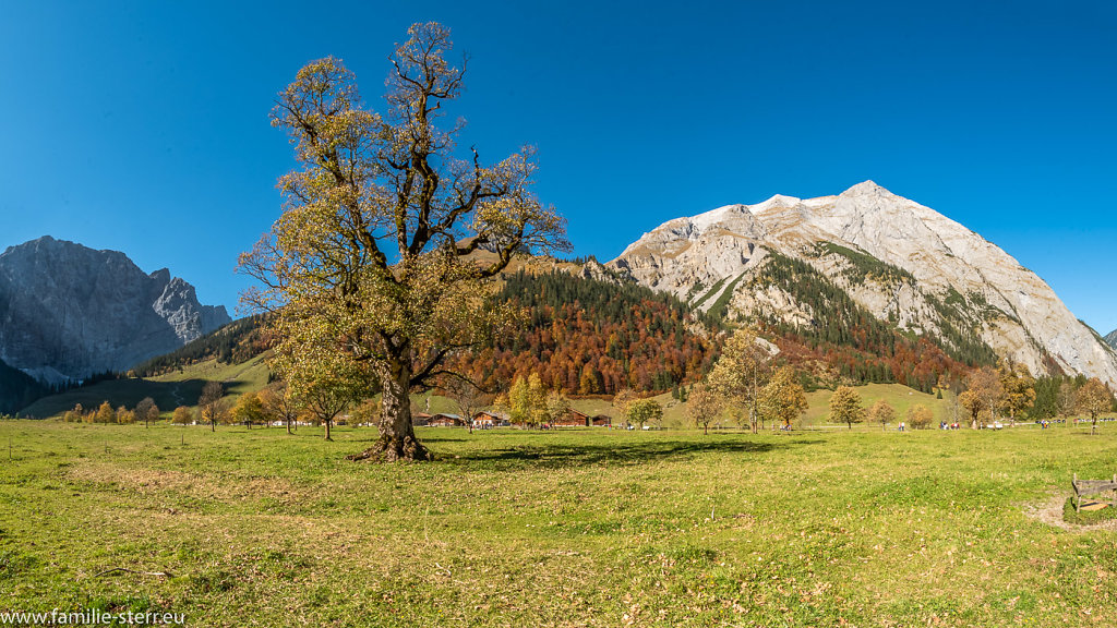 Herbst im Großen Ahornboden