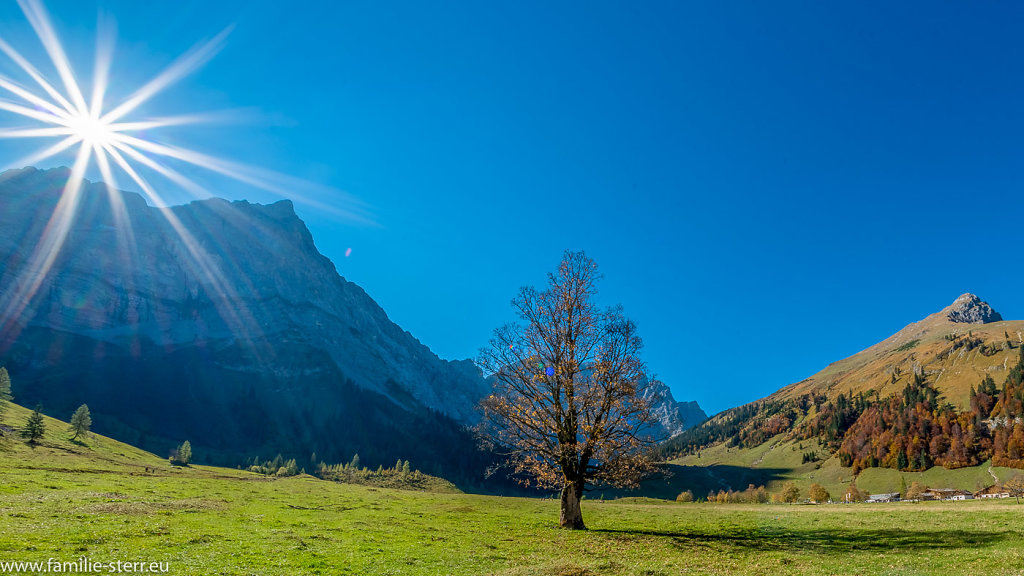 Herbst im Großen Ahornboden