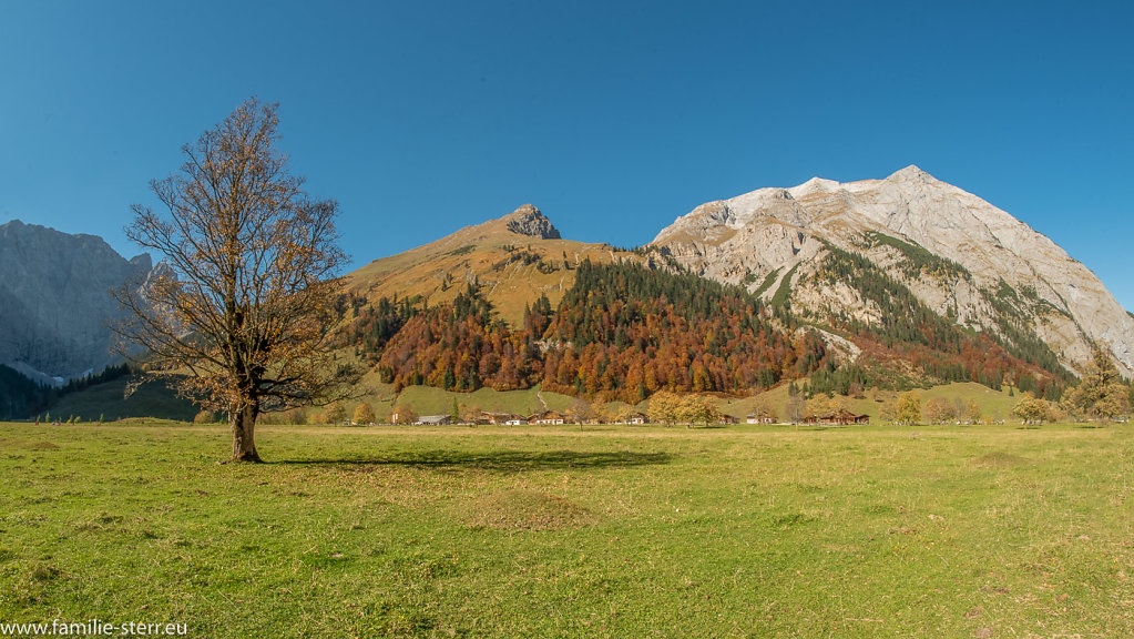 Herbst im Großen Ahornboden