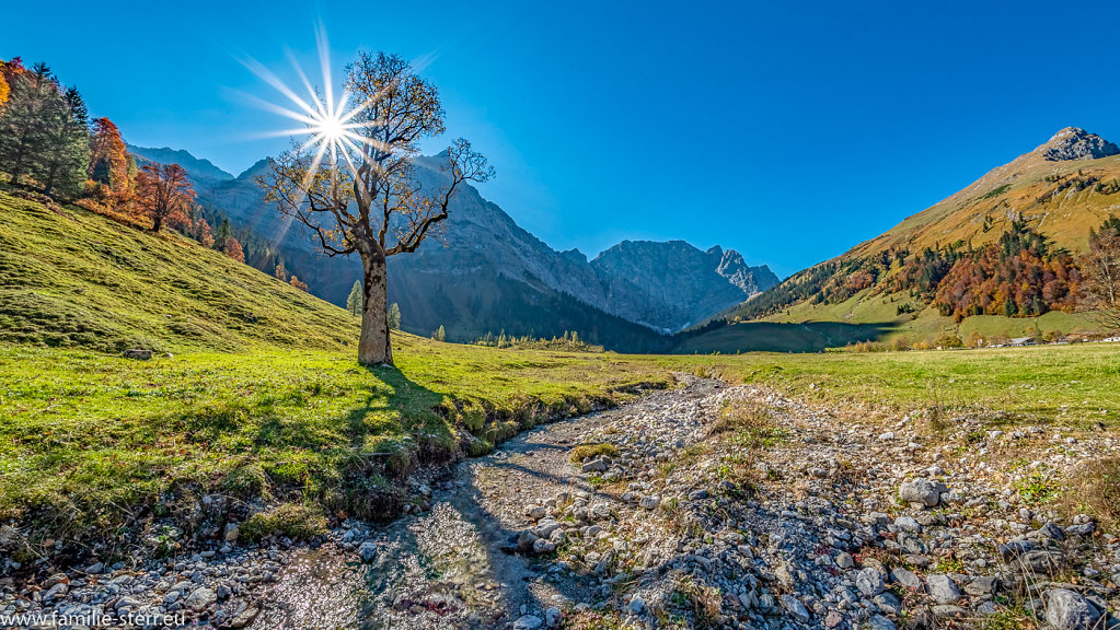 Herbst im Großen Ahornboden