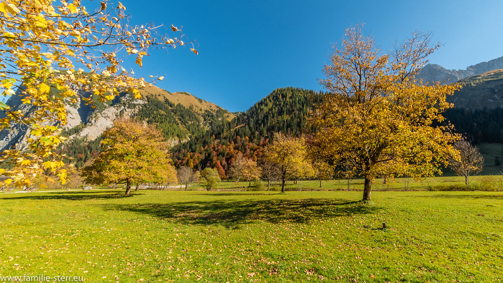 Herbst im Großen Ahornboden