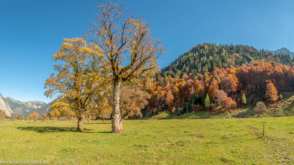 Herbst im Großen Ahornboden