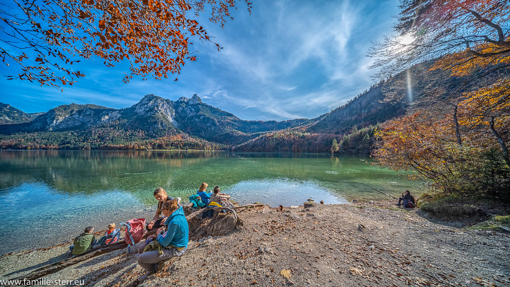 Alpsee im Herbst