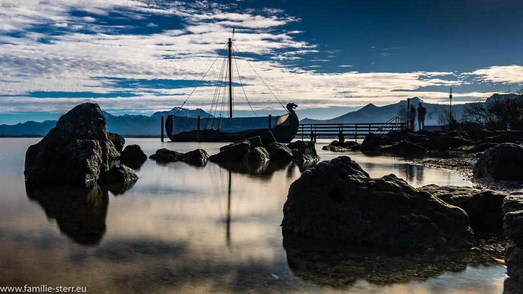 Chiemsee im Spätherbst