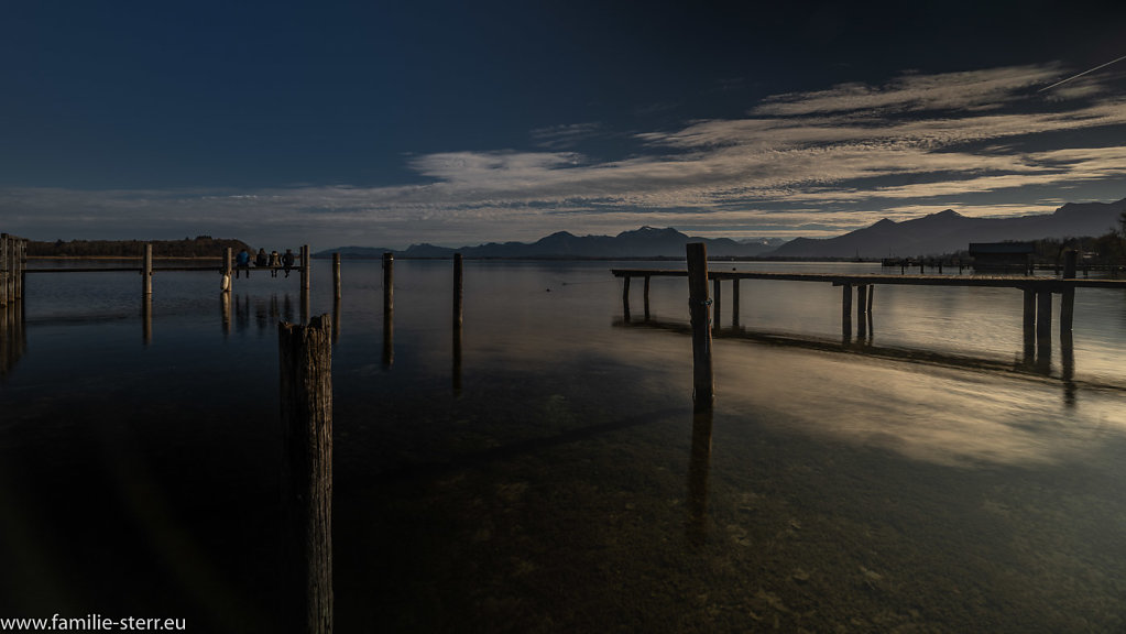 Chiemsee im Spätherbst