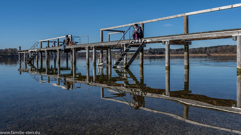 Chiemsee im Spätherbst