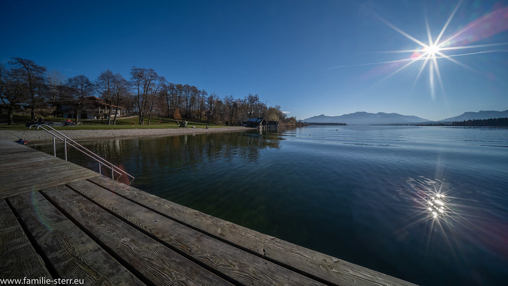 Chiemsee im Spätherbst